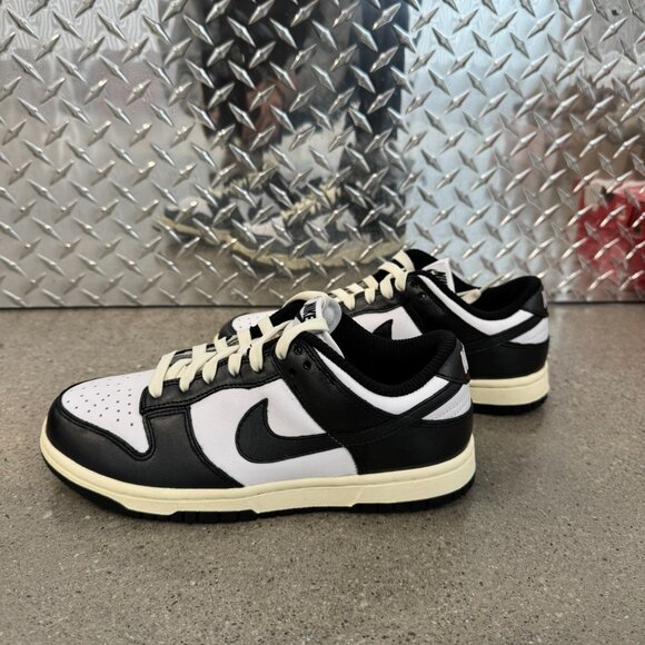 🐼 NIKE Dunk Low PRM "Panda" – Women's Size 6.5 White / Black - Coconut Milk 🐼 - Picture 6 of 10